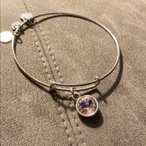 Silver Alex and Ani bracelet